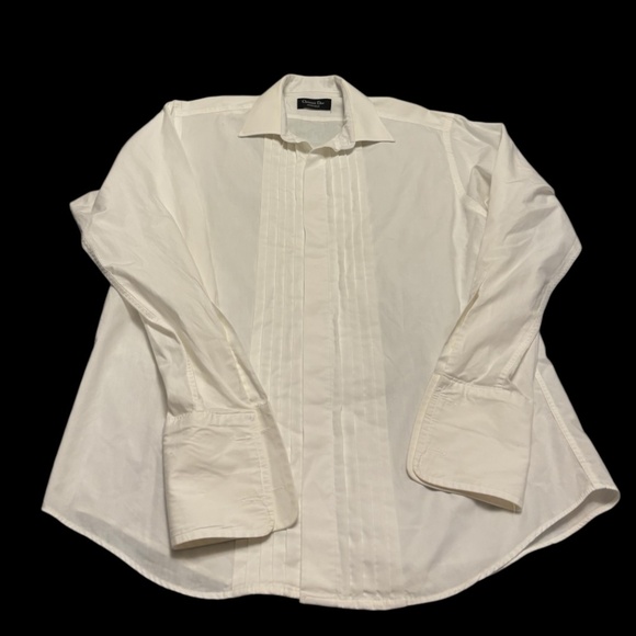 Vintage CHRISTIAN DIOR Monsieur button down shirt - Picture 1 of 1